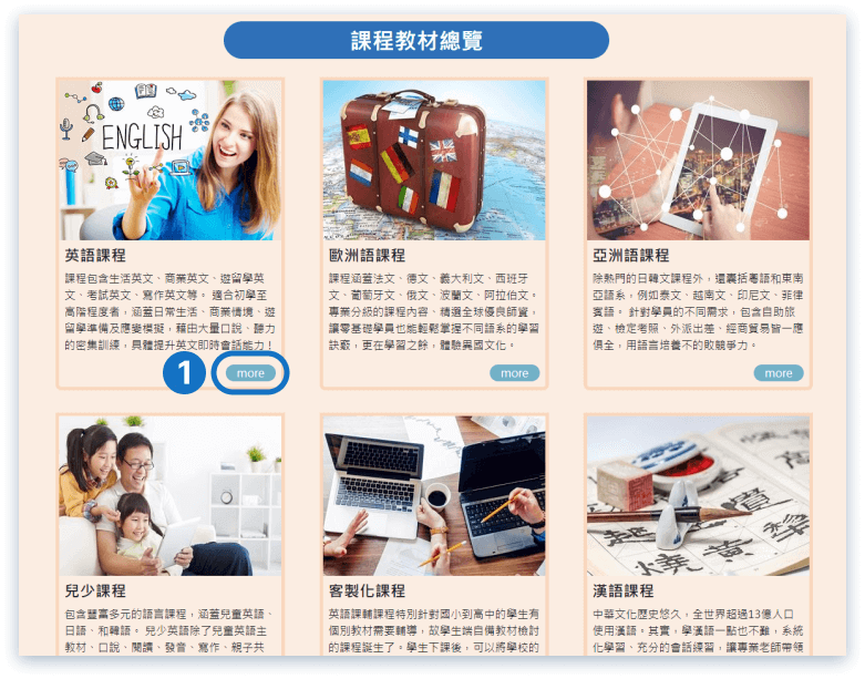 Hi家教課程教材總覽